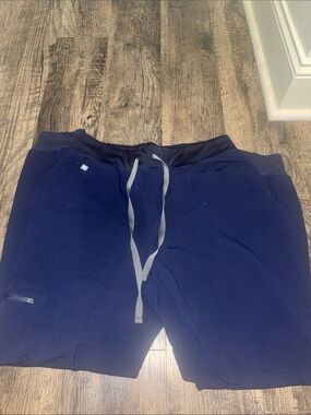 Figs High Waisted Zamora Joggers Navy